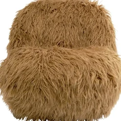 Sessel-KARE Design Drehsessel Fluffy Beige