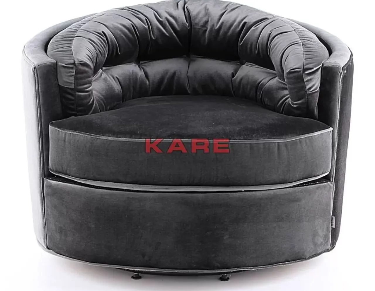 Sessel-KARE Design Drehsessel Music Hall Grau