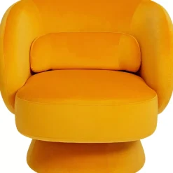 Sessel-KARE Design Drehsessel Orion Gelb