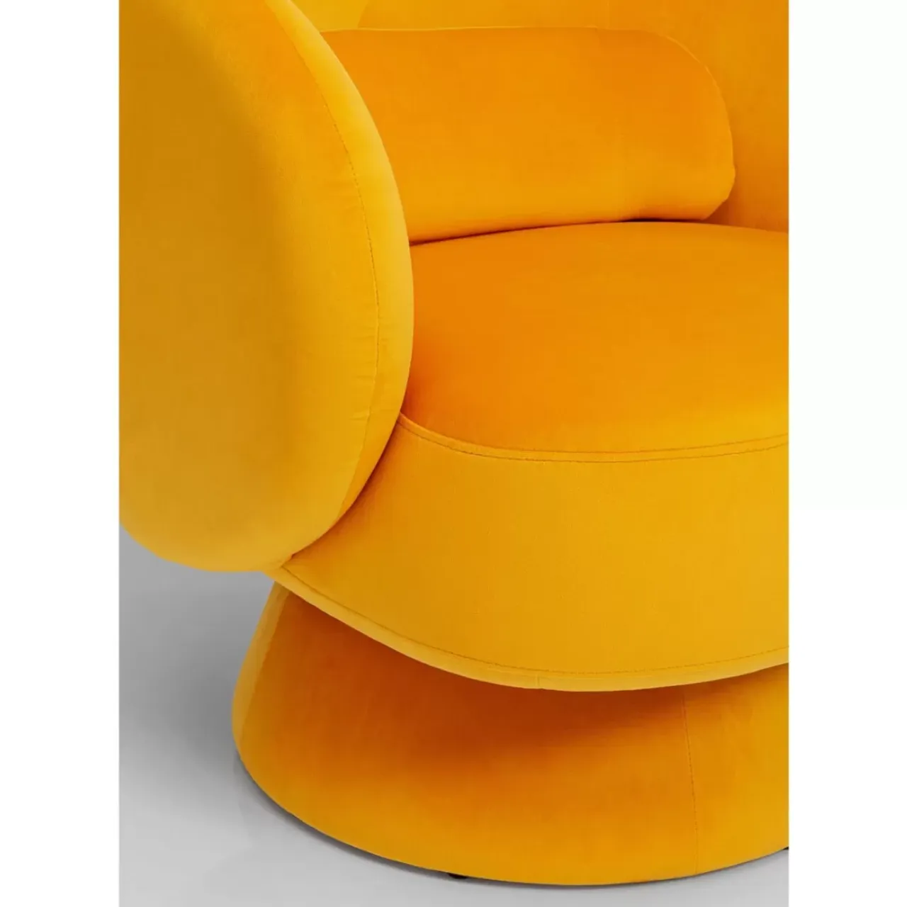 Sessel-KARE Design Drehsessel Orion Gelb