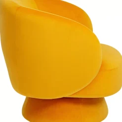 Sessel-KARE Design Drehsessel Orion Gelb