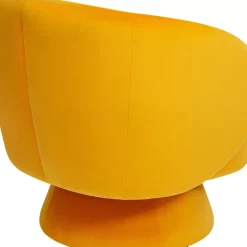 Sessel-KARE Design Drehsessel Orion Gelb