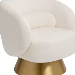 Sessel-KARE Design Drehsessel Orion Weis