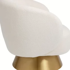 Sessel-KARE Design Drehsessel Orion Weis