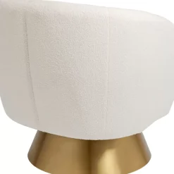 Sessel-KARE Design Drehsessel Orion Weis