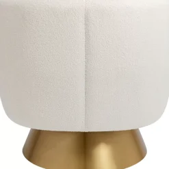 Sessel-KARE Design Drehsessel Orion Weis