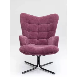 Sessel-KARE Design Drehsessel Oscar Beere