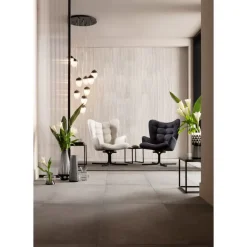 Sessel-KARE Design Drehsessel Oscar Creme