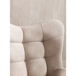 Sessel-KARE Design Drehsessel Oscar Creme