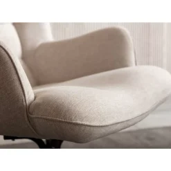 Sessel-KARE Design Drehsessel Oscar Creme