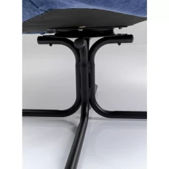 Sessel-KARE Design Drehsessel Oscar Denim