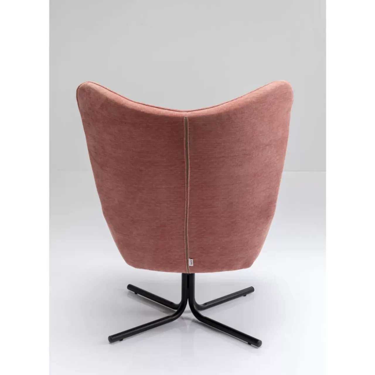 Sessel-KARE Design Drehsessel Oscar Rosa