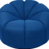 Sessel-KARE Design Drehsessel Peppo Lounge Blau
