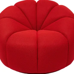 Sessel-KARE Design Drehsessel Peppo Lounge Rot
