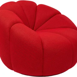 Sessel-KARE Design Drehsessel Peppo Lounge Rot