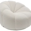 Sessel-KARE Design Drehsessel Peppo Lounge Weis