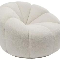 Sessel-KARE Design Drehsessel Peppo Lounge Weis