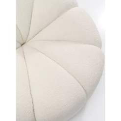 Sessel-KARE Design Drehsessel Peppo Lounge Weis