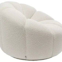 Sessel-KARE Design Drehsessel Peppo Lounge Weis