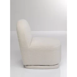 Sessel-KARE Design Drehsessel Ted Creme