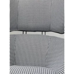 Sessel-KARE Design Drehsessel Toledo Schwarz Weiss