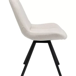 Stühle-KARE Design Drehstuhl Baron Creme