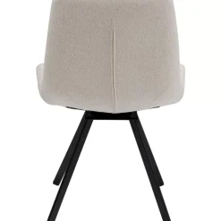 Stühle-KARE Design Drehstuhl Baron Creme