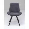 Stühle-KARE Design Drehstuhl Baron Grau