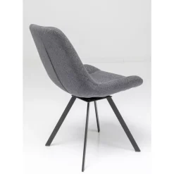 Stühle-KARE Design Drehstuhl Baron Grau