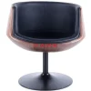 Stühle-KARE Design Drehstuhl Club Walnut