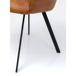Stühle-KARE Design Drehstuhl Coco Braun