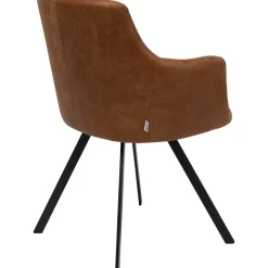 Stühle-KARE Design Drehstuhl Coco Braun