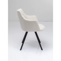 Stühle-KARE Design Drehstuhl Coco Creme
