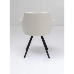 Stühle-KARE Design Drehstuhl Coco Creme