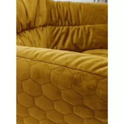 Stühle-KARE Design Drehstuhl Colmar Gelb