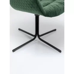 Stühle-KARE Design Drehstuhl Colmar Grun