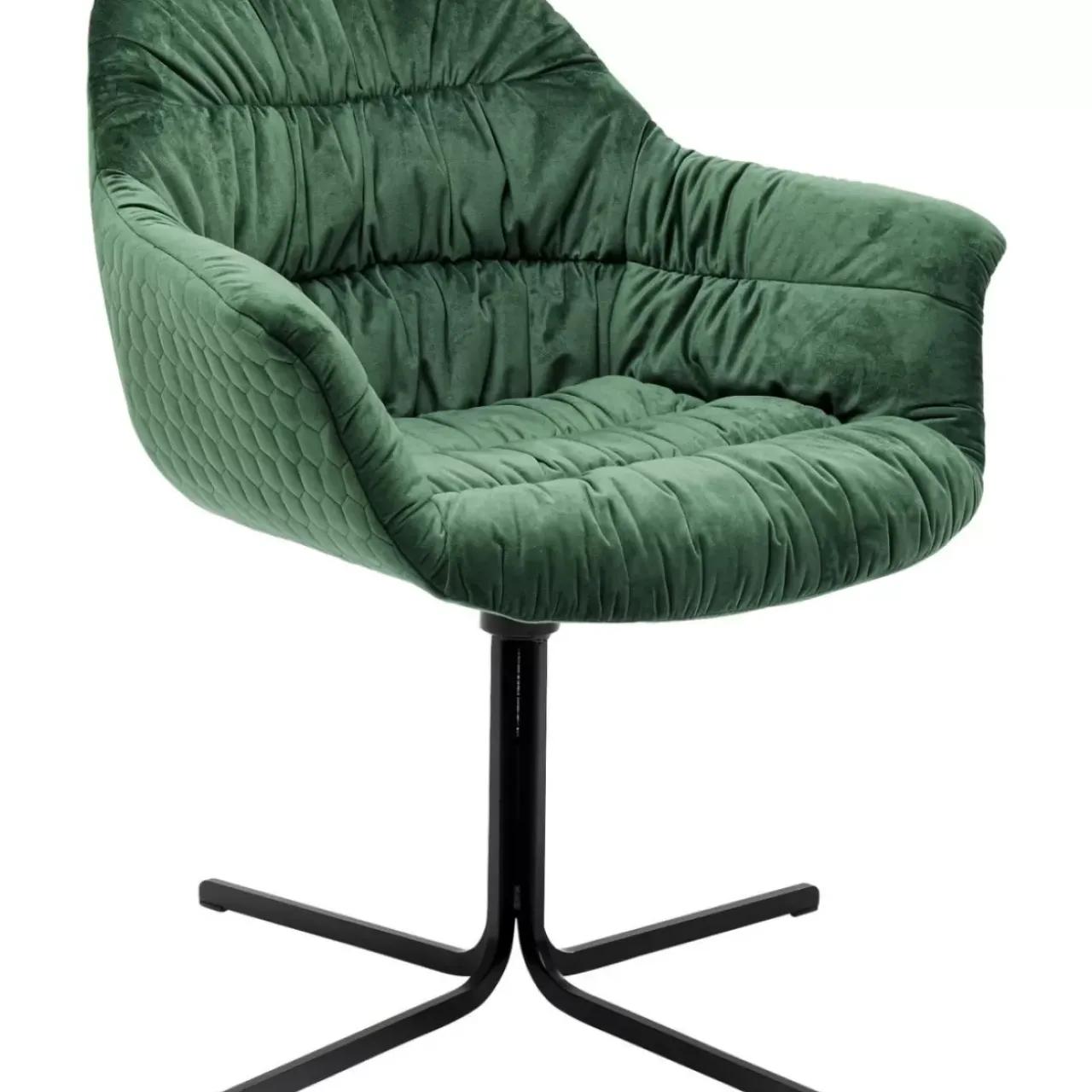 Stühle-KARE Design Drehstuhl Colmar Grun