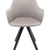 Stühle-KARE Design Drehstuhl Lady Loco Taupe