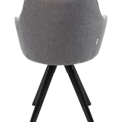 Stühle-KARE Design Drehstuhl Madame Grau