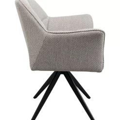 Stühle-KARE Design Drehstuhl Thinktank Grau
