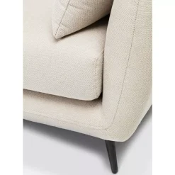 Sofas & Couches-KARE Design Ecksofa Amalfi Links Creme 275Cm