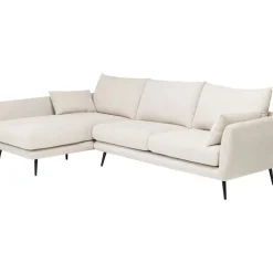 Sofas & Couches-KARE Design Ecksofa Amalfi Links Creme 275Cm