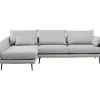 Sofas & Couches-KARE Design Ecksofa Amalfi Links Grau 275Cm