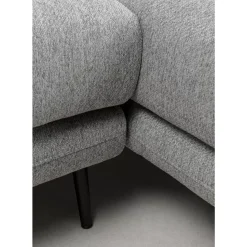 Sofas & Couches-KARE Design Ecksofa Amalfi Links Grau 275Cm