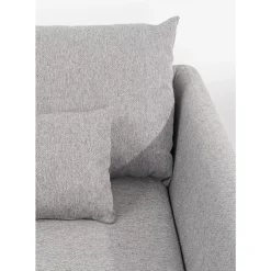 Sofas & Couches-KARE Design Ecksofa Amalfi Links Grau 275Cm