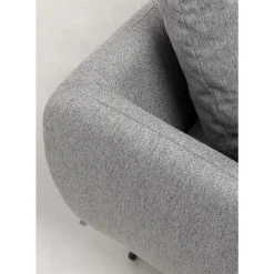 Sofas & Couches-KARE Design Ecksofa Amalfi Links Grau 275Cm