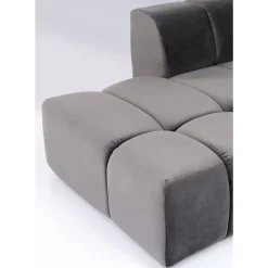 Sofas & Couches-KARE Design Ecksofa Belami Grau Links