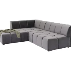 Sofas & Couches-KARE Design Ecksofa Belami Grau Links