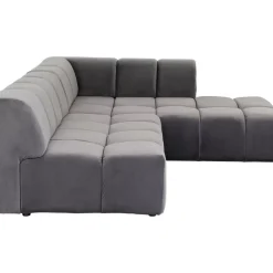 Sofas & Couches-KARE Design Ecksofa Belami Grau Rechts