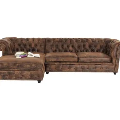 Sofas & Couches-KARE Design Ecksofa Cambridge Vintage Smart L